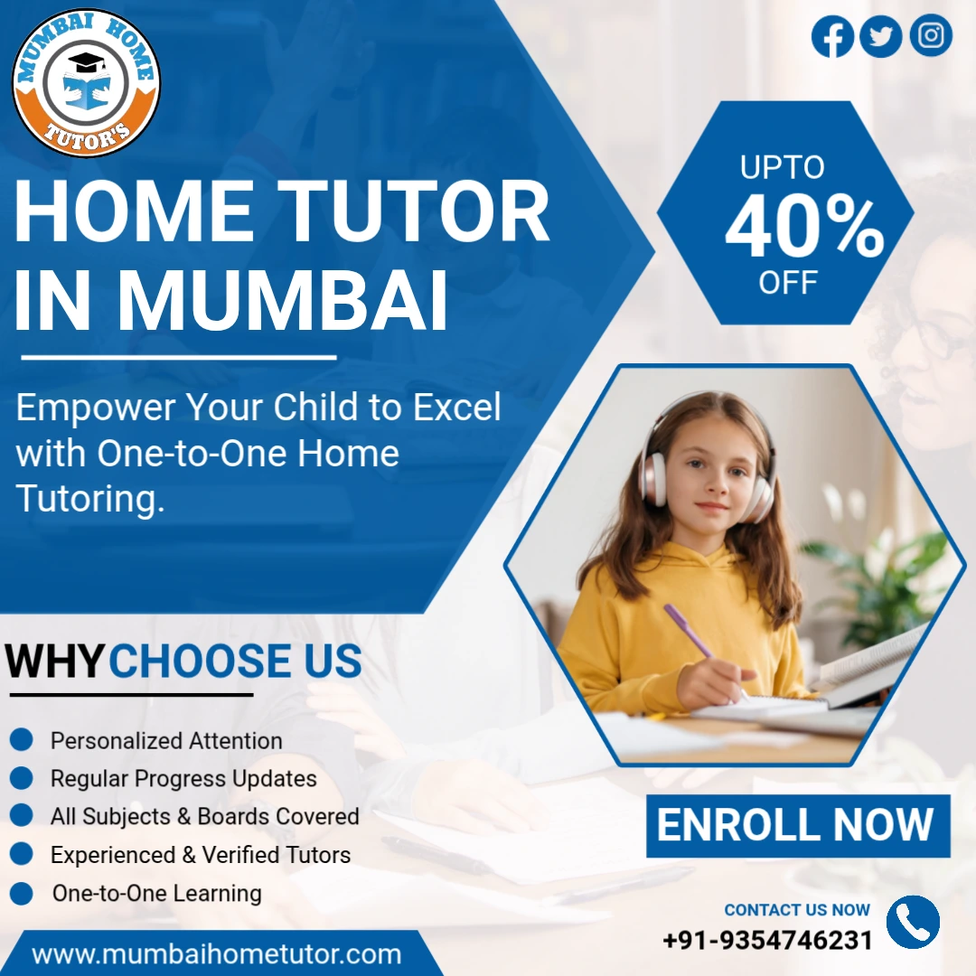 Home Tutor in Mumbai
