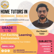 Home Tutors in Borivali, Mumbai | Smart Learning at Your Doorstep Home Tutors in Indiranagar, Bangalore